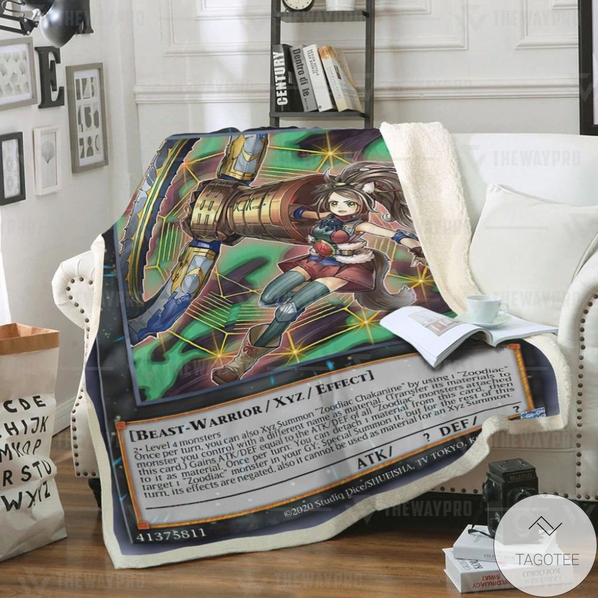 Zoodiac Chakanine Custom Blanket Zoodiac Chakanine Custom Blanket
