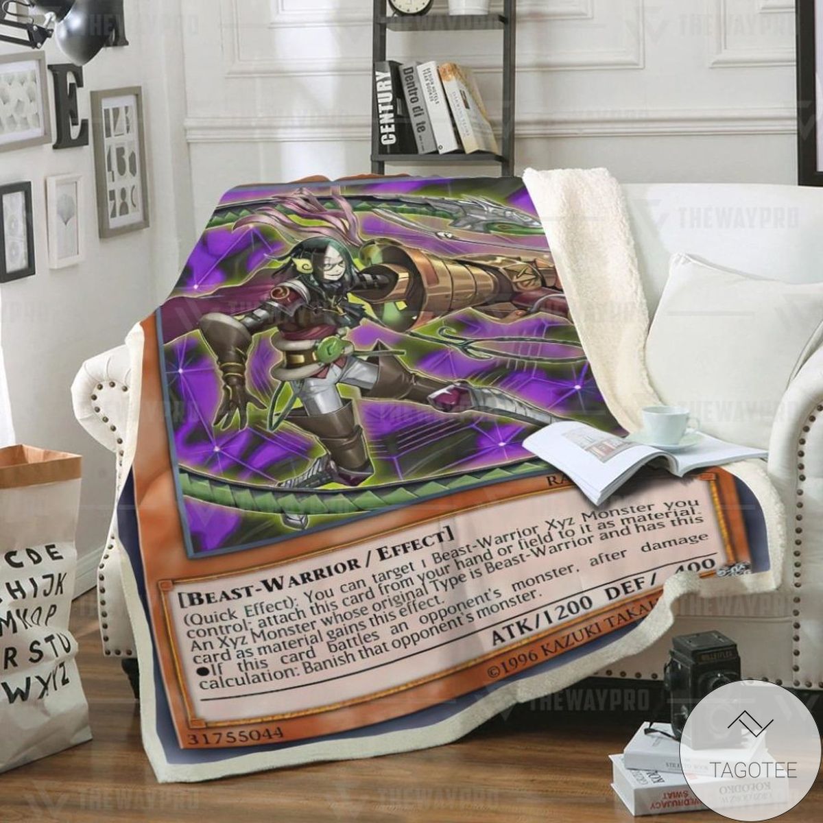 Zoodiac Whiptail Custom Blanket Zoodiac Whiptail Custom Blanket