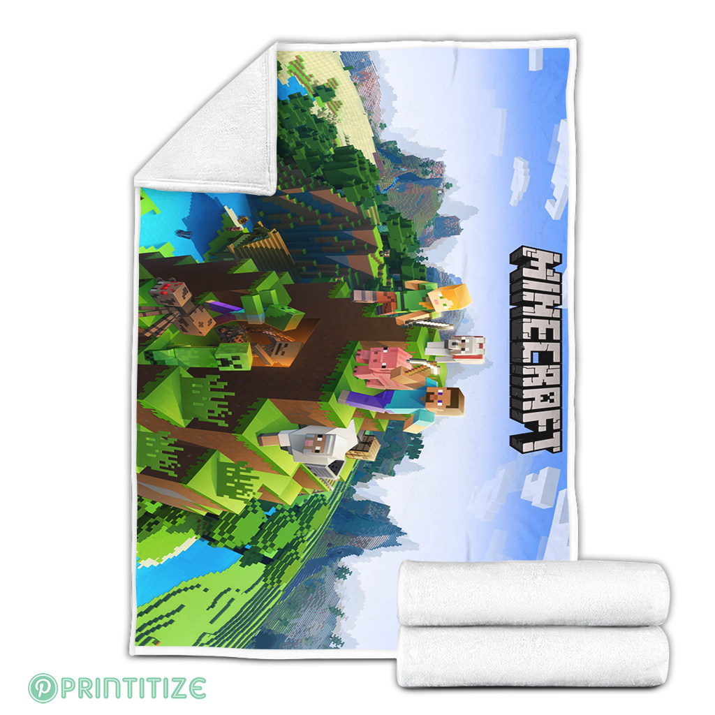 April Fools Snapshot Minecraft Blanket April Fools Snapshot Minecraft Blanket