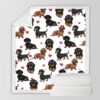 Dachshund Blanket