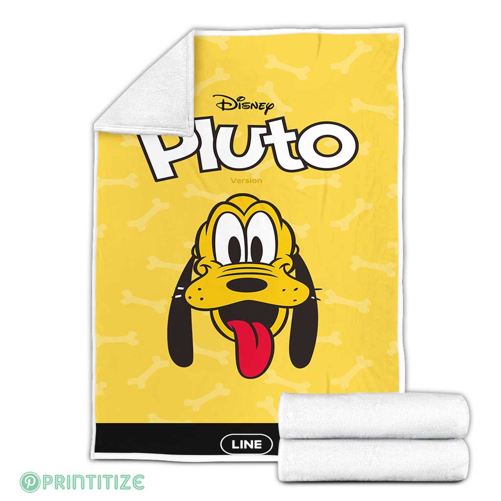 Disney Character Pluto Blanket Disney Character Pluto Blanket