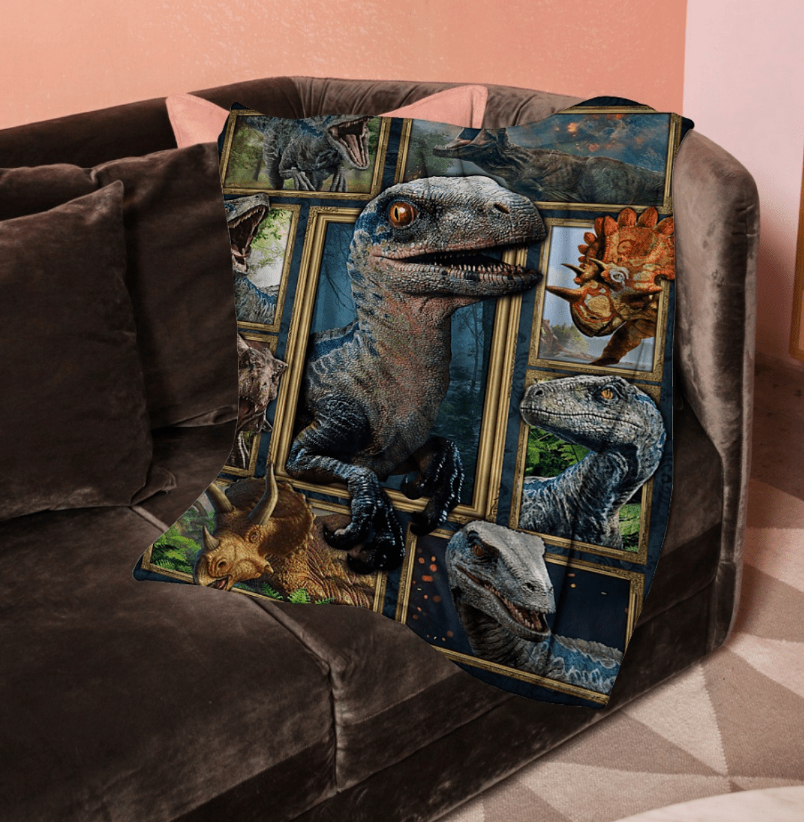 Dinosaur Blanket Dinosaur Blanket