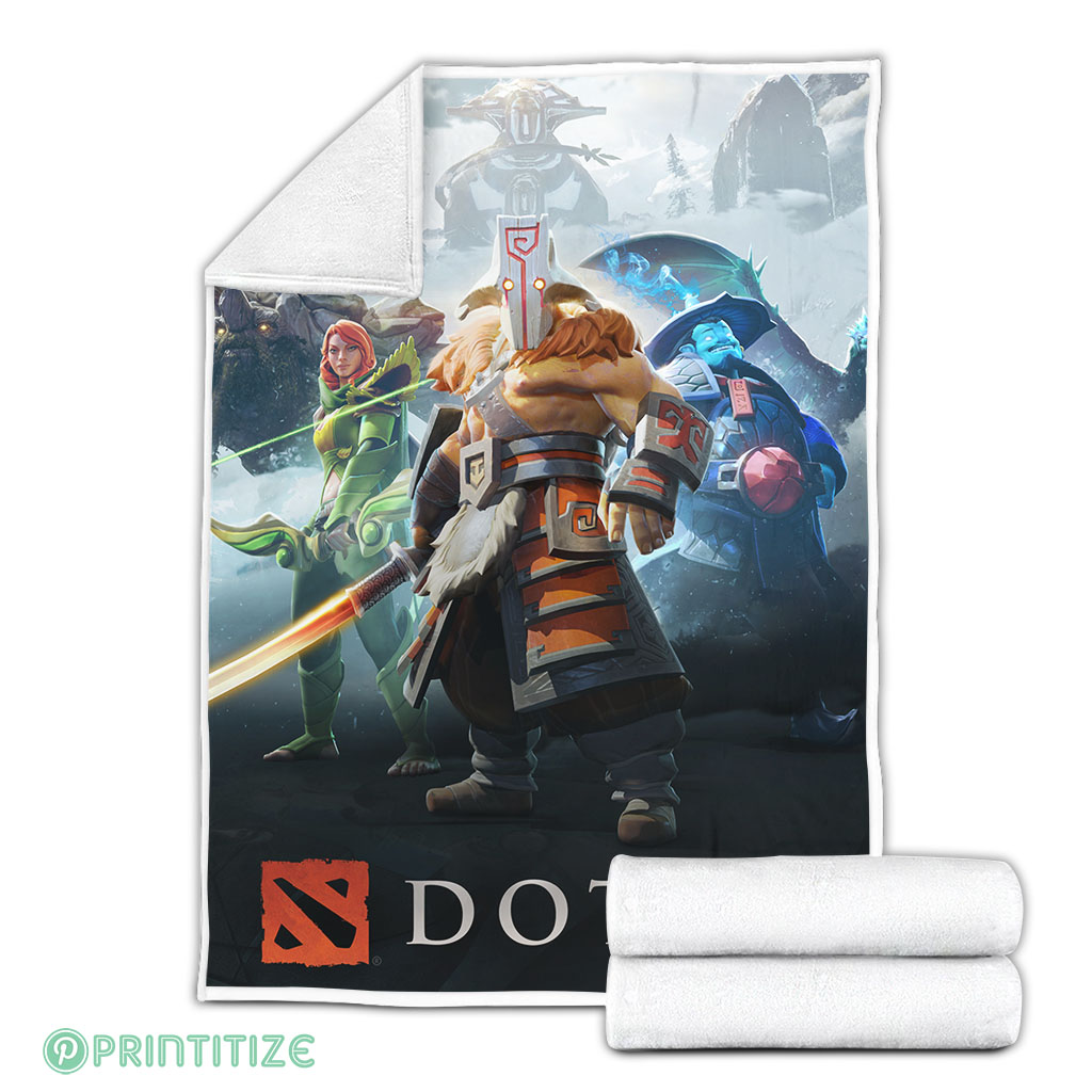 Dota 2 Game Poster Blanket Dota 2 Game Poster Blanket