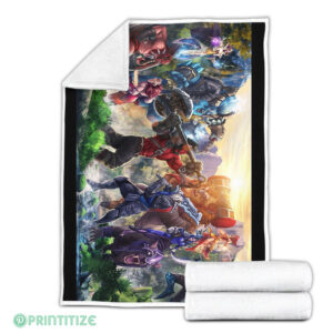 Dota 2 Radiant Vs Dire Blanket