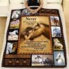 Daughter Son Horse Blanket