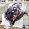 Jack Skellington And Sally Premium Blanket