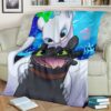Toothless And Light Fury Premium Blanket