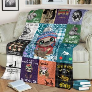 Shn Easily Distracted By Sloth Blanket