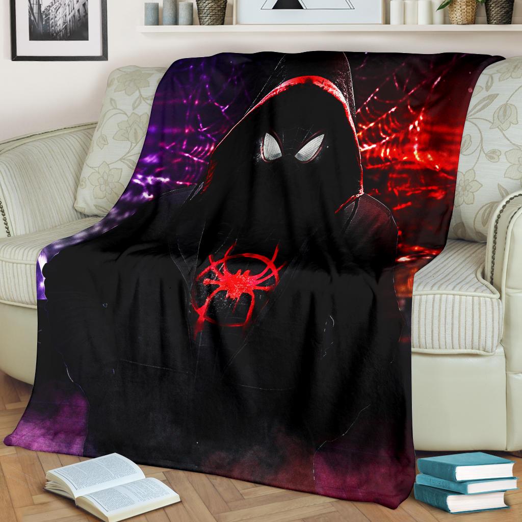 Dark Spiderman Premium Blanket Dark Spiderman Premium Blanket
