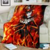 Fire Jack Skellington Premium Blanket
