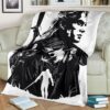 The Witcher Art Black And White Premium Blanket
