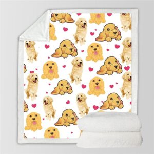 Golden Retriever Blanket