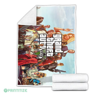 Grand Theft Auto V Backgrounds Blanket