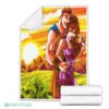 Hercules And Megara Happy Painting Blanket