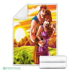 Hercules And Megara Happy Painting Blanket