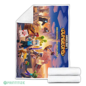 Minecraft Dungeons Cloudy Climb Blanket