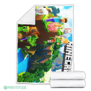 Minecraft First Time Playing Blanket