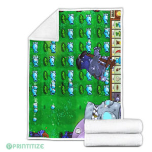 Old Plants Vs Zombies Blanket