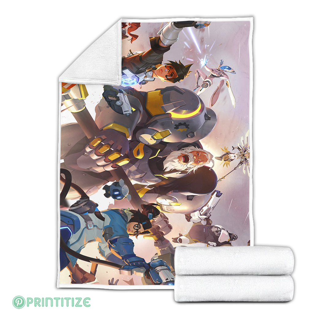 Overwatch 2 Concept Art Blanket Overwatch 2 Concept Art Blanket