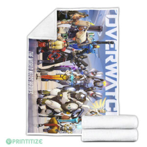 Overwatch Heroes Blanket