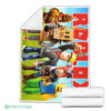Painel Redondo Fundo Roblox Blanket