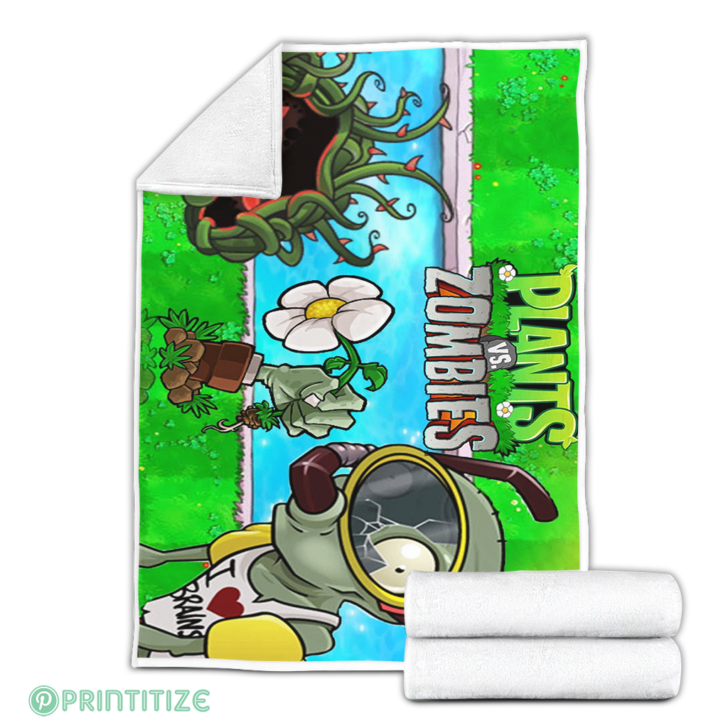 Plants Vs Zombies Crazy Dave Boss Blanket Plants Vs Zombies Crazy Dave Boss Blanket