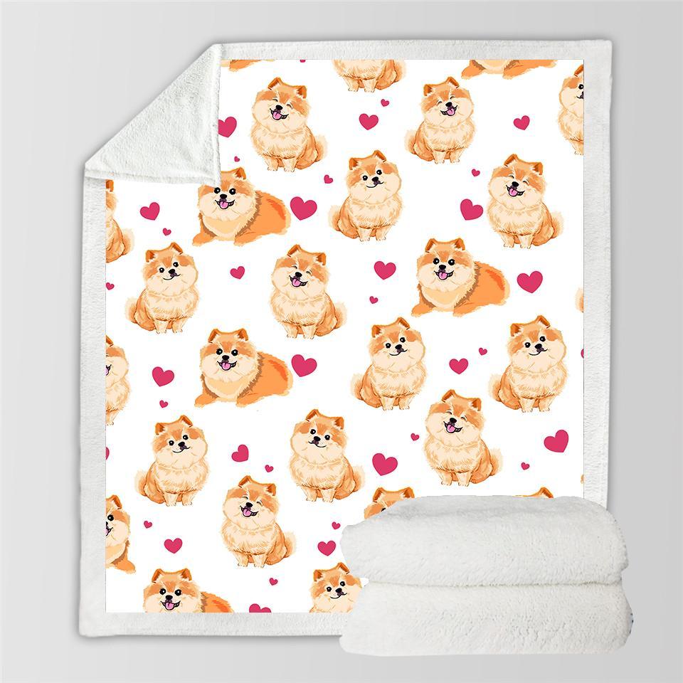 Pomeranian Blanket Pomeranian Blanket