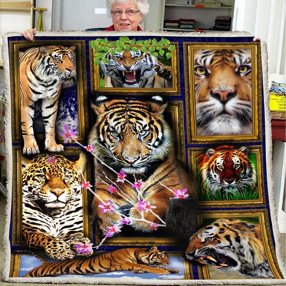 Huge Tiger Blanket Huge Tiger Blanket