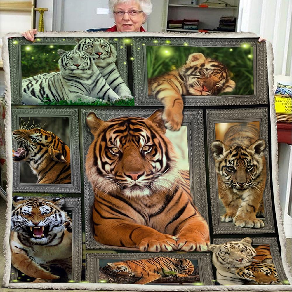 Huge Tiger Blanket Huge Tiger Blanket