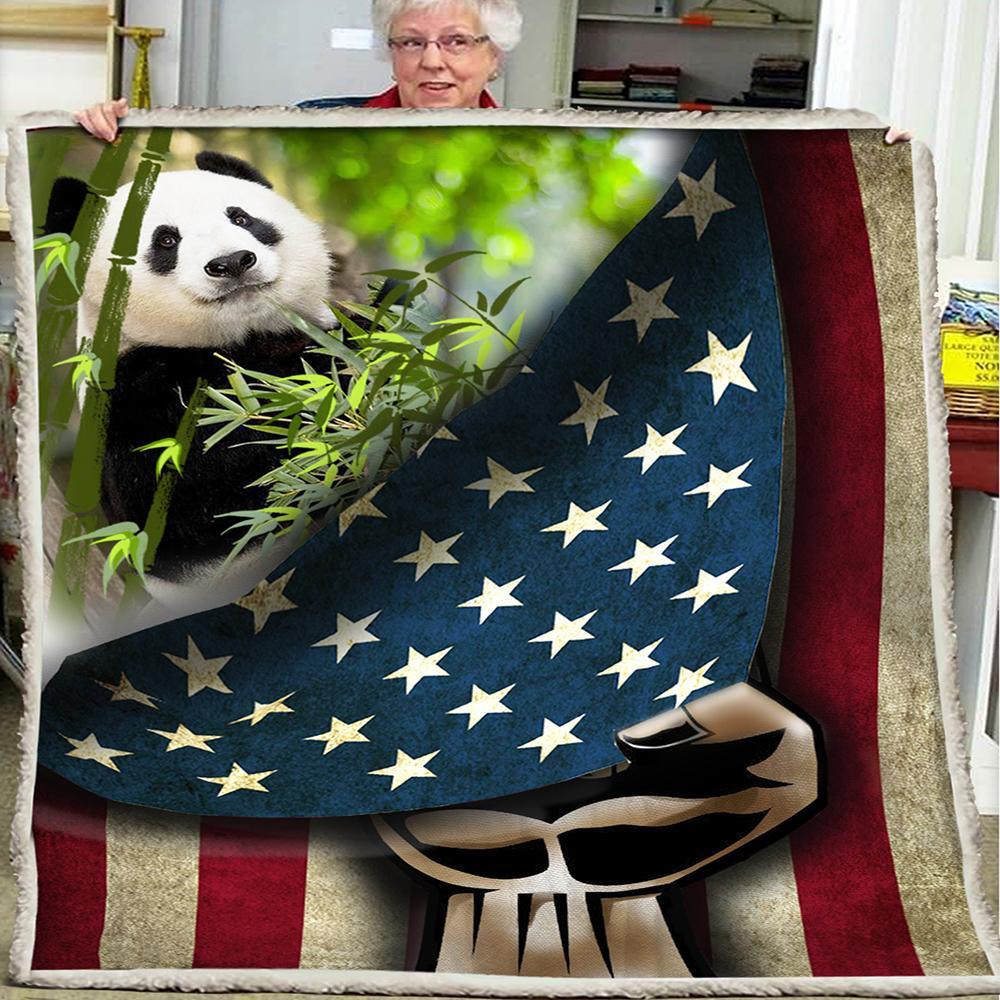 Huge Us Panda Blanket Huge Us Panda Blanket