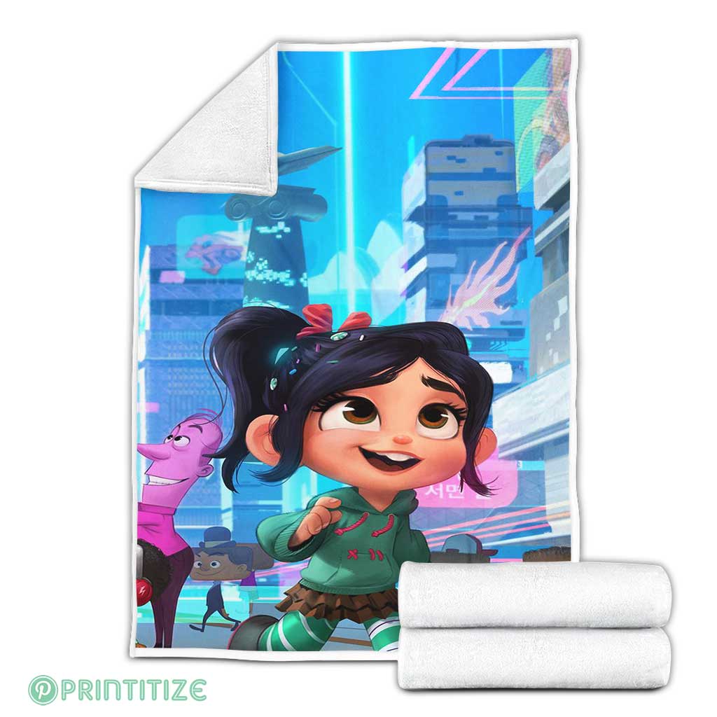Vanellope Face Cute Blanket Vanellope Face Cute Blanket