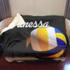 Volleyball Personalized Sherpa Blanket