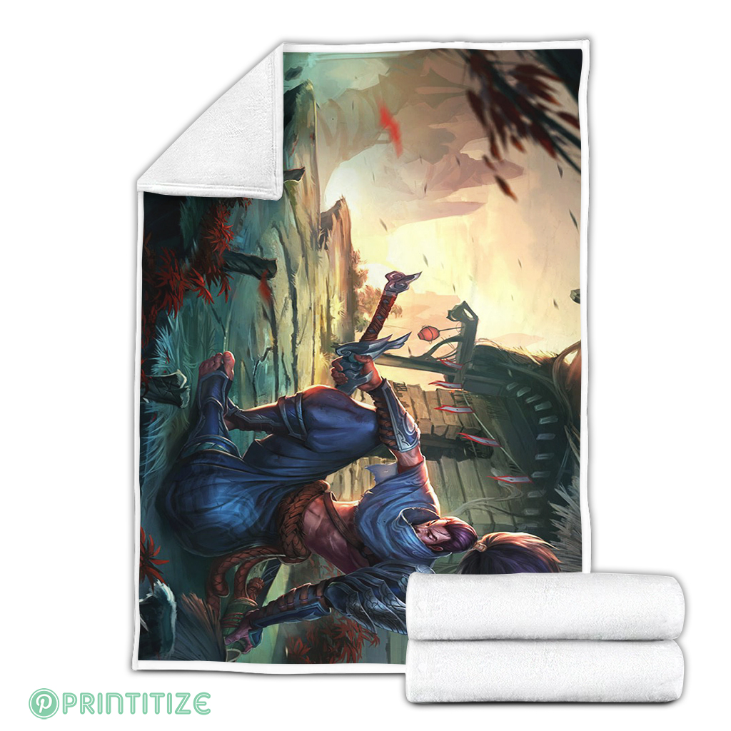 Yasuo League Of Legends Blanket Yasuo League Of Legends Blanket